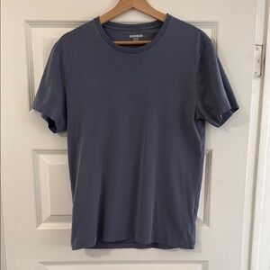 Goodthreads Blue Short Sleeve Tee Classic Crew Neck